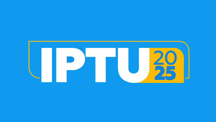 Aviso referente datas de vencimento do IPTU 2025